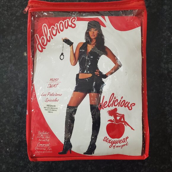 Sexy SWAT Officer- Costume- Size Adult Medium- New- RRR Halloween - Picture 1 of 6